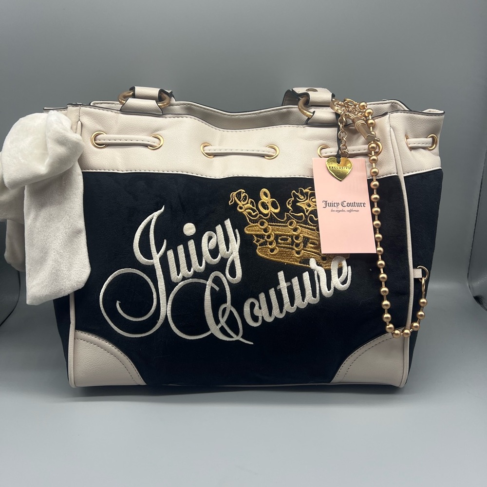 Juicy couture the key to juicy tote purse